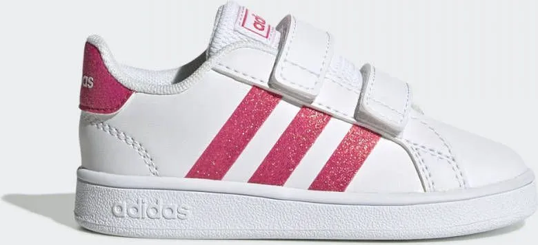 Adidas Kids Witte adidas Sneakers Gran Court Kids Klittenband