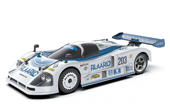 AK787 1/10 4WD BRUSHLESS ONROAD RACER RTR  BLAUW
