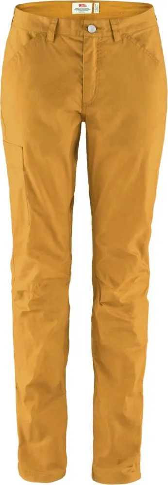 Broek Fjällräven Women Vardag Lite Trousers Acorn