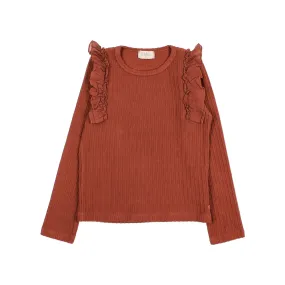 Buho Girly T-shirt - Henna