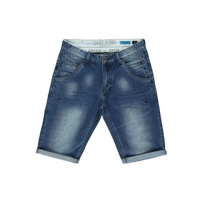 CARS JEANS SHORTS  CHAMPS DENIM DARK USED