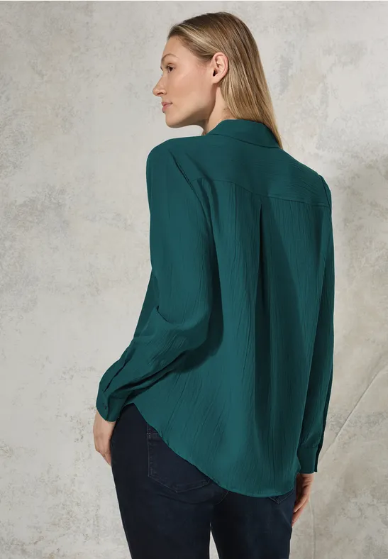 CECIL Overhemdblouse met structuur