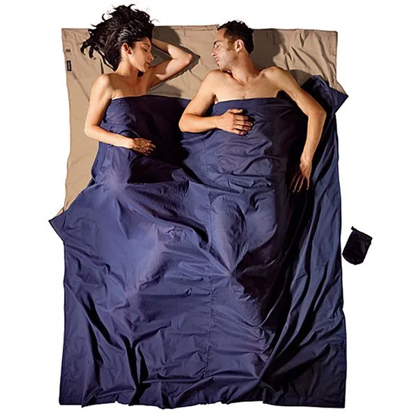 COCOON TRAVELSHEET EGYPTIAN COTTON  TWEEPERSOONS LAKENZAK