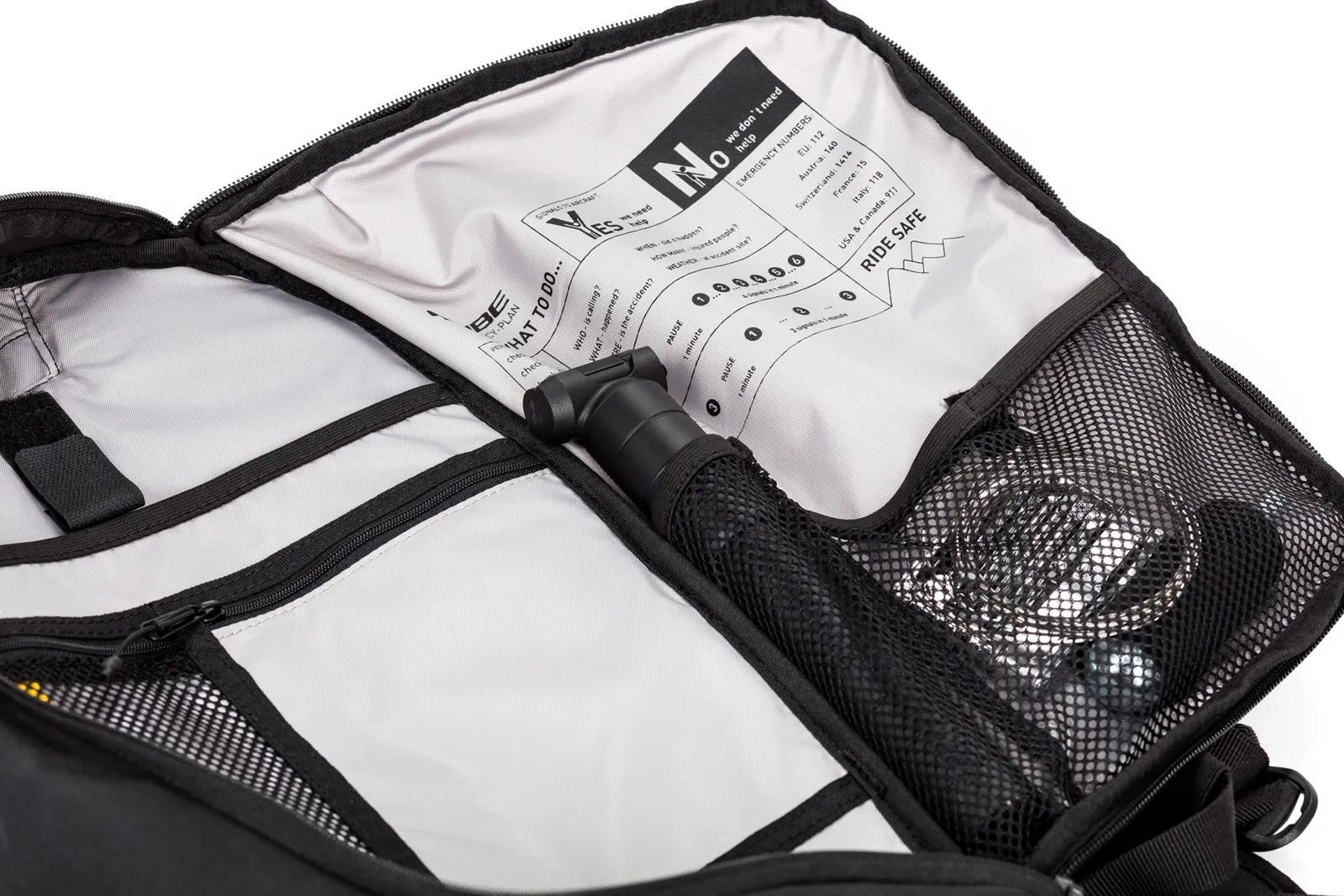 Cube Backpack Pure 4Race Zwart