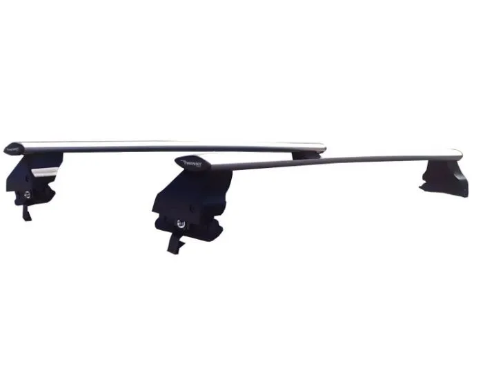 Dakdragerset Twinny Load Aluminium Fly Bar F02 voor Tesla Model 3