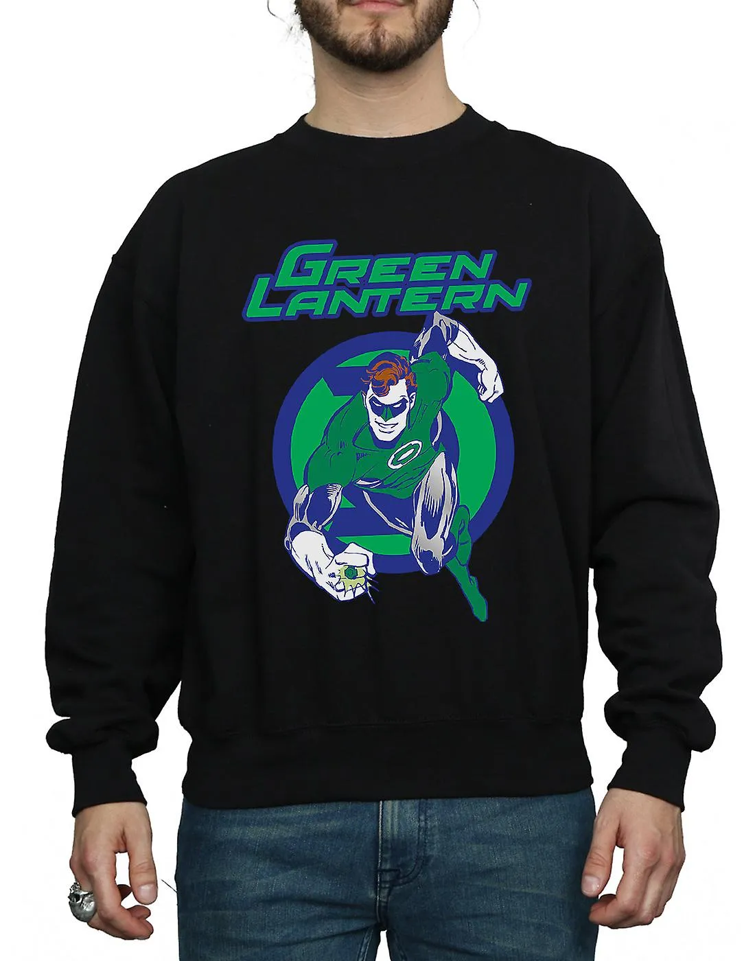 DC Comics mannen groene lantaarn sprong Sweatshirt
