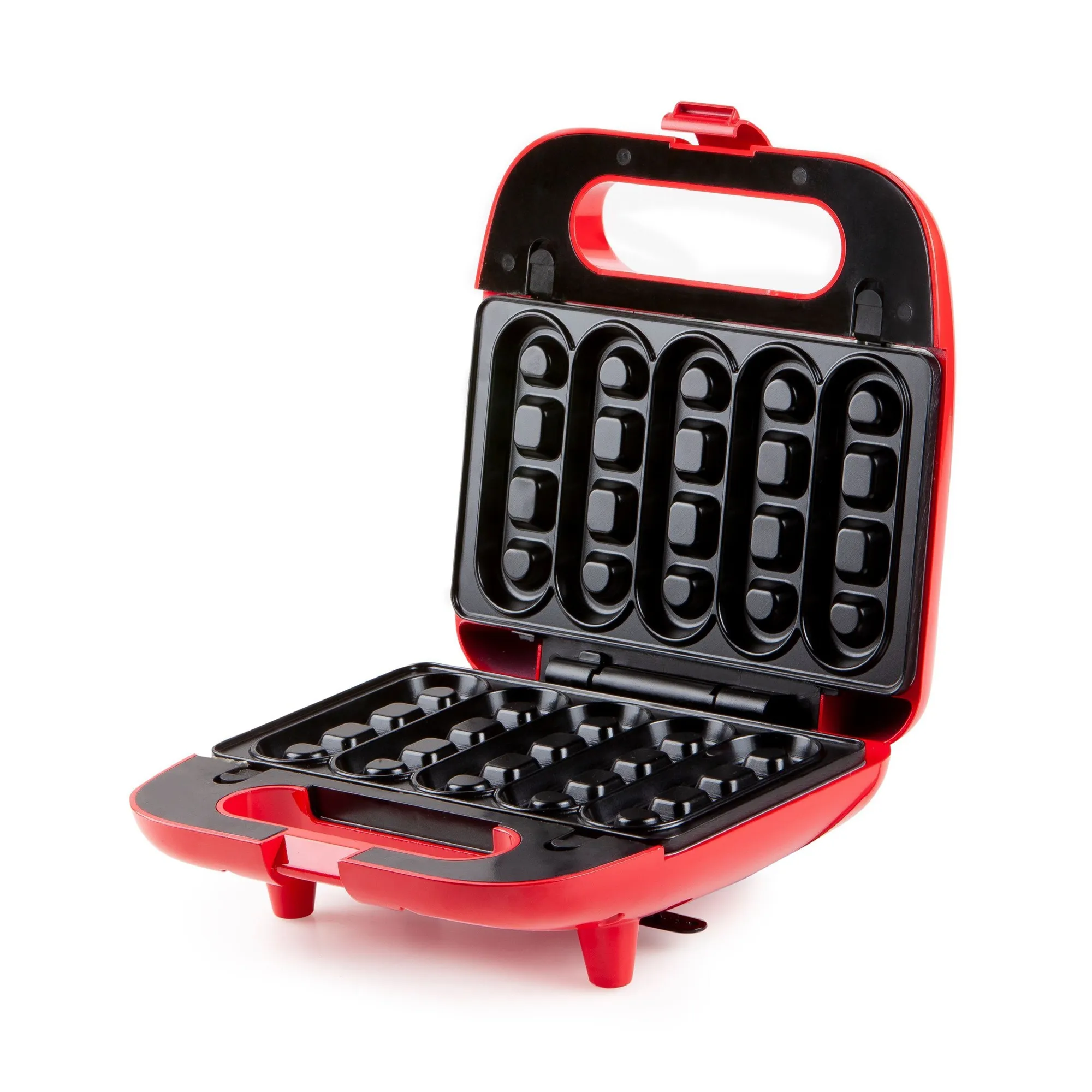 DOMO SNACK PARTY 5IN1 SNACKMAKER (ROOD)
