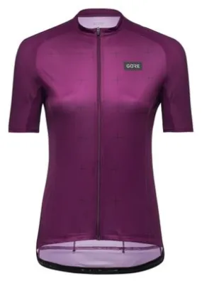 Gore Wear Women's Short Sleeve Jersey Purple/Black