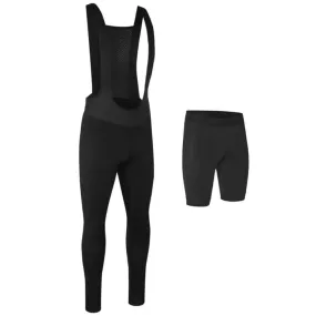 Gripgrab Bib Tights ThermaShell Water-Resistant Winter Black