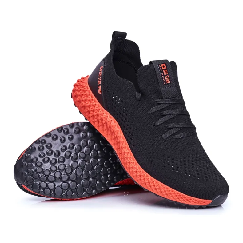 Heren Sportschoenen Big Star Zwart FF174234