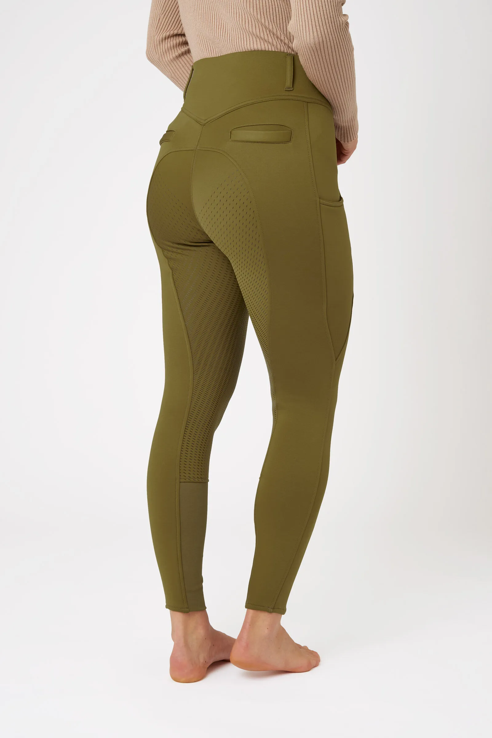 Horze Mira Thermo fullgrip rijbroek, dames