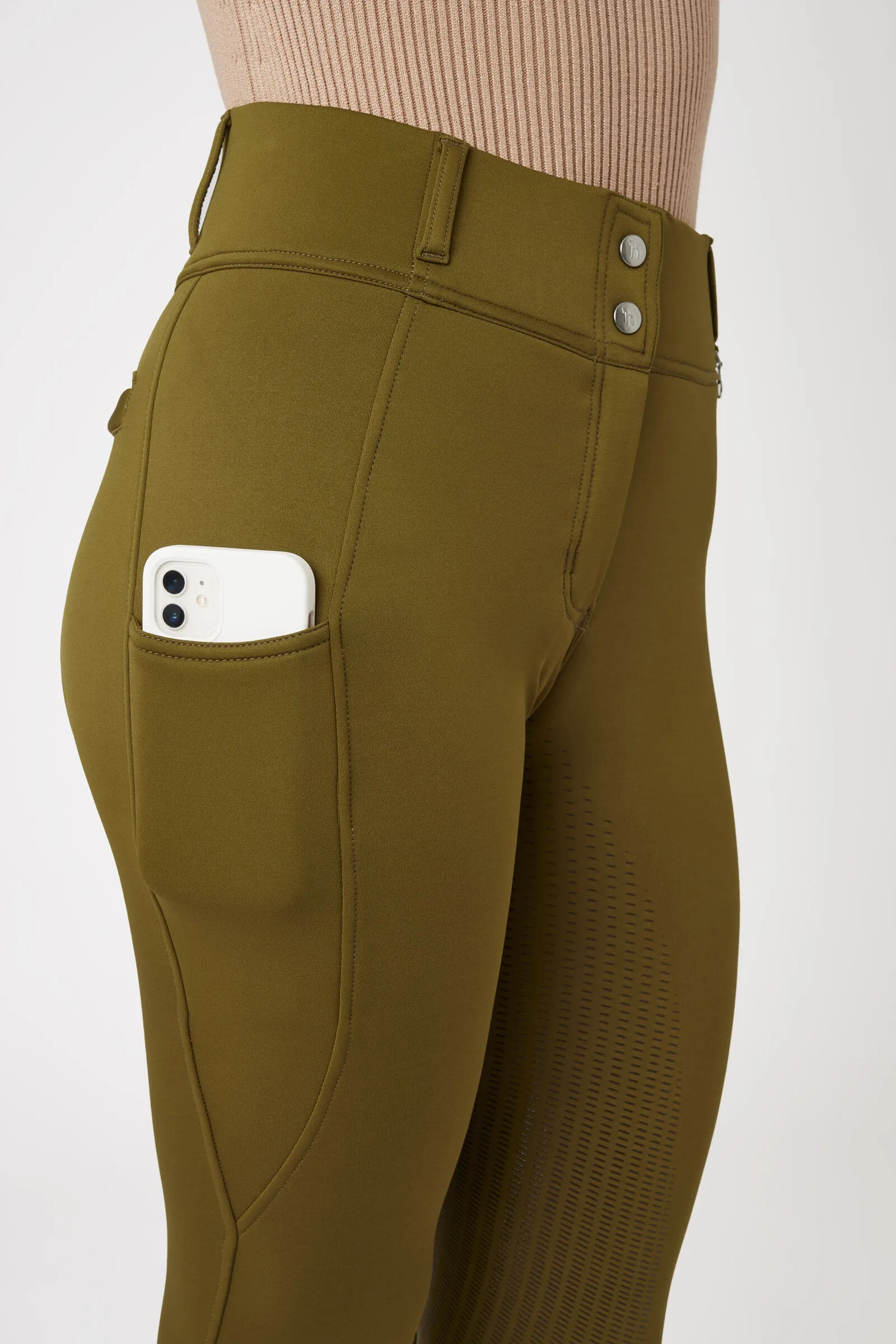 Horze Mira Thermo fullgrip rijbroek, dames