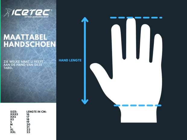Icetec snijvaste handschoenen wit