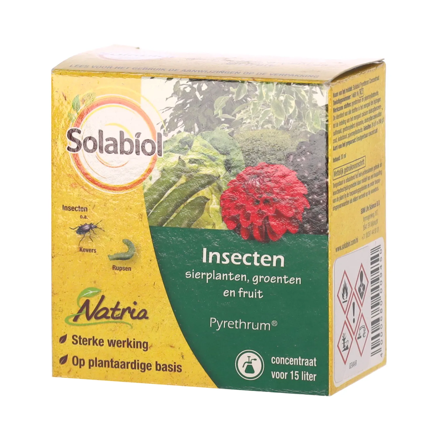 Insectenspray pyrethrum 30ml Solabiol