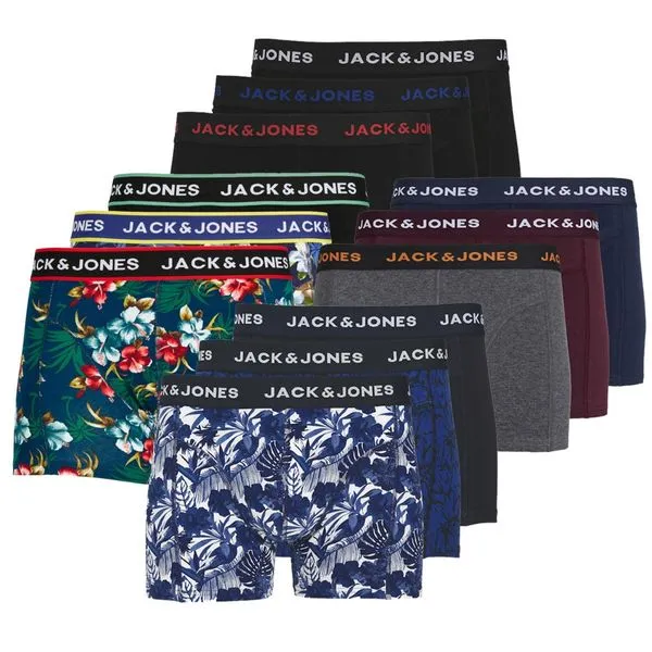 JACK & JONES BOXERSHORTS 12PACK VERRASSINGSPAKKET   