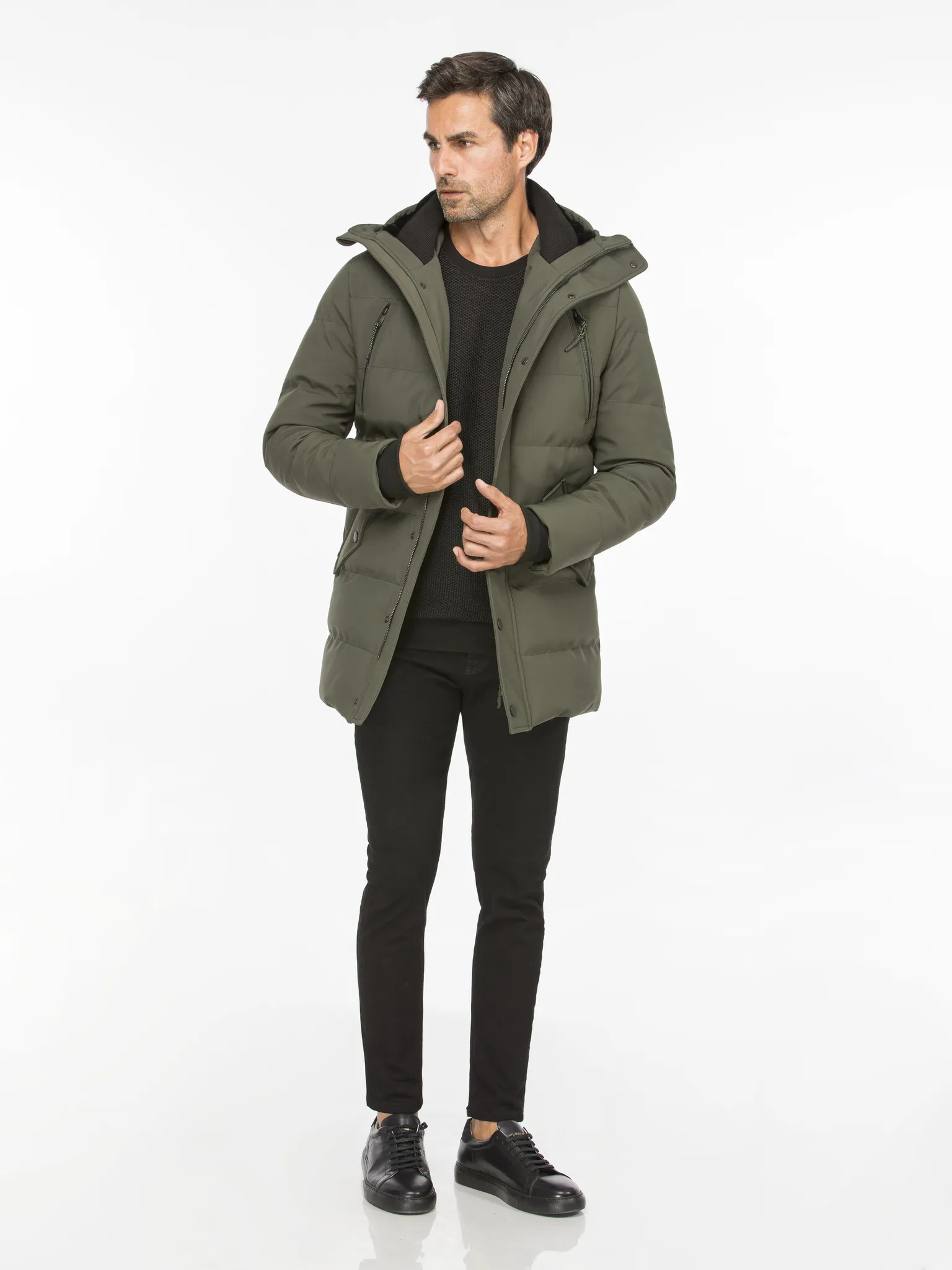 Khaki Willow Beach Winterjas