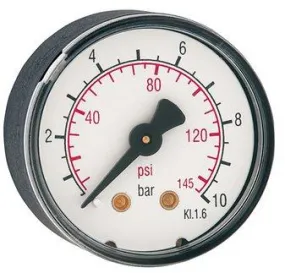 Mano 50mm 0-16 bar 1/8 bsp achter
