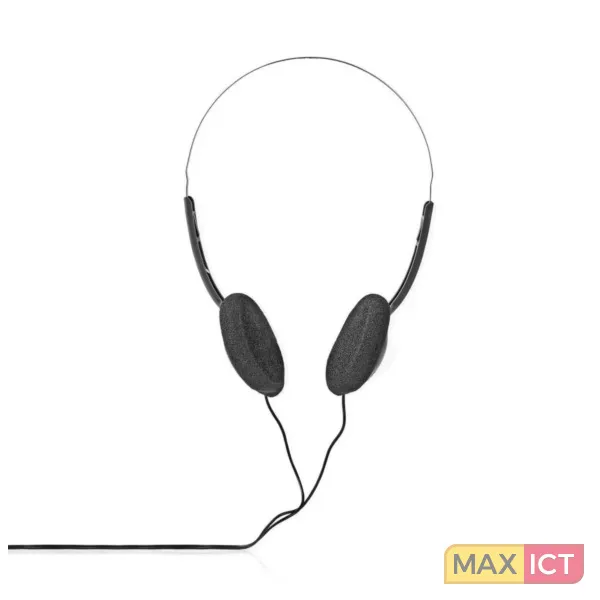 Nedis HPWD1101BK hoofdtelefoon/headset Zwart
