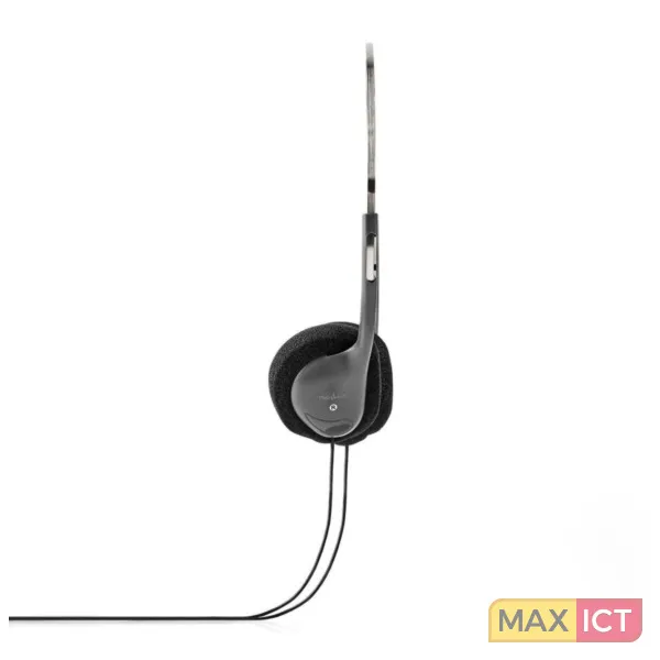 Nedis HPWD1101BK hoofdtelefoon/headset Zwart