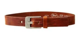 Petrol Industries leren riem cognac bruin