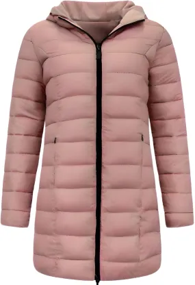 Puffer Jacket Dames - Dubbelzijdig - Slim Fit - Pink