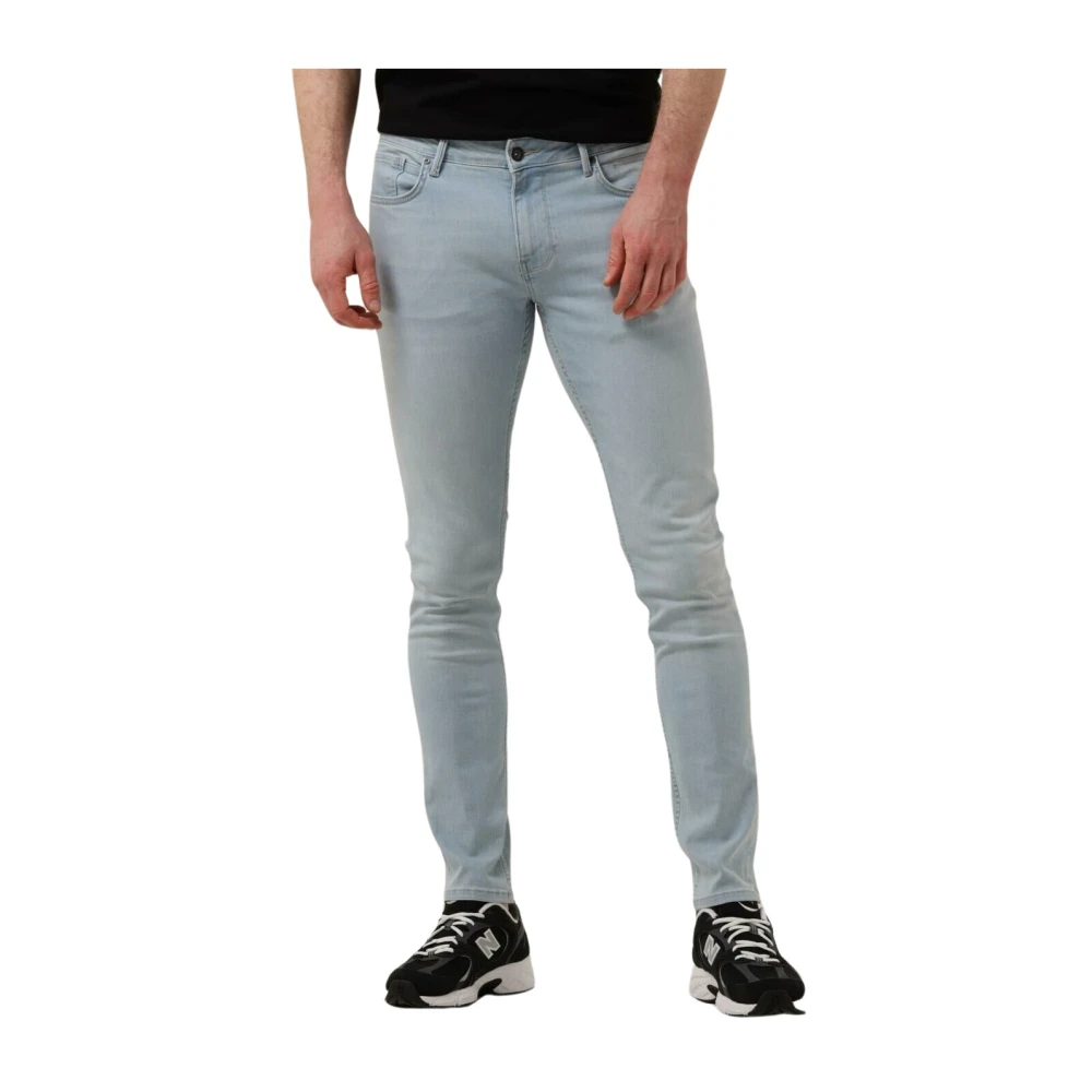 Pure Path Slim Fit Blauwe Jeans The Jone Blue Heren
