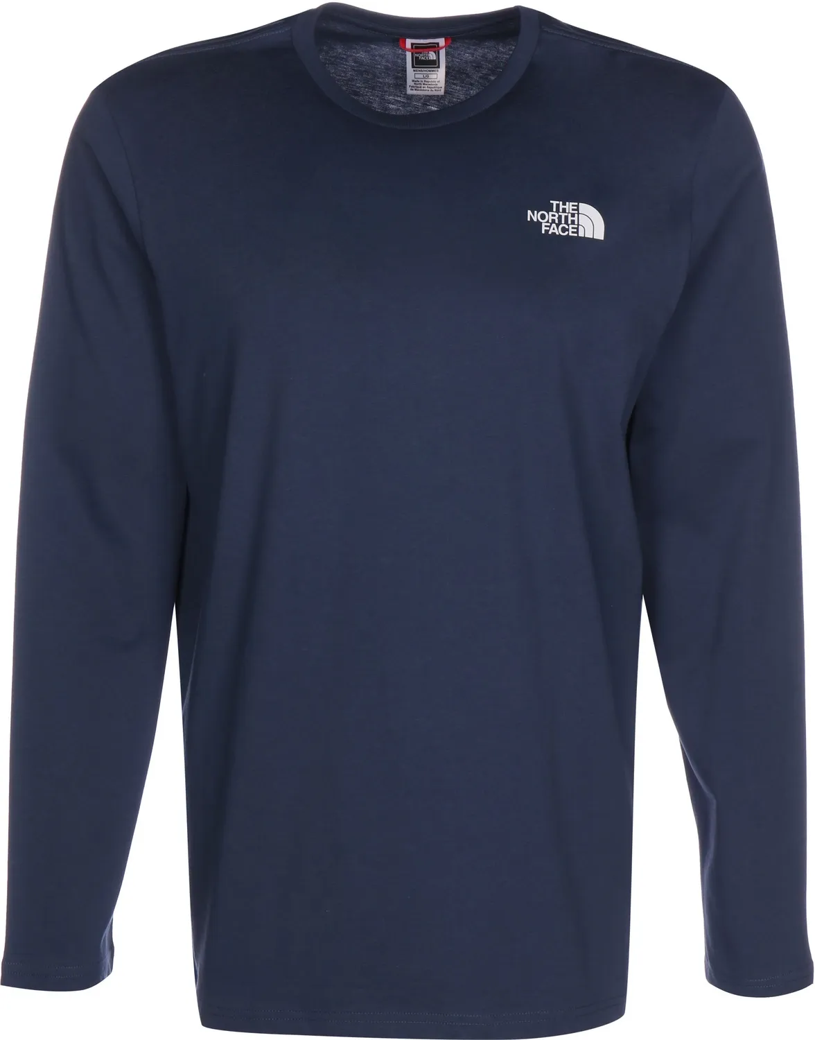Shirt The North Face Men L/S Easy Tee Blue Wing Teal