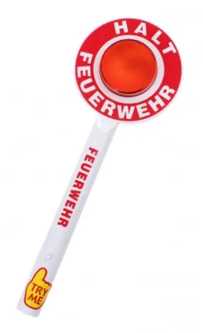 stopbord Duitse brandweer 33 cm wit