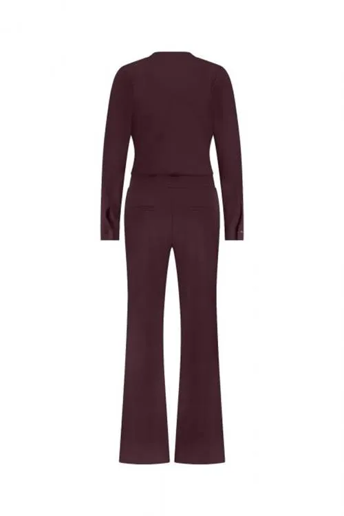 STUDIO ANNELOES, 11997 GRAZIA LS JUMPSUIT3800 BLACKBERRY
