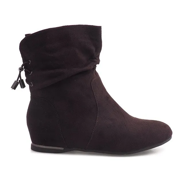 SUèDE WEDGE BOOTS 030PA BRUIN