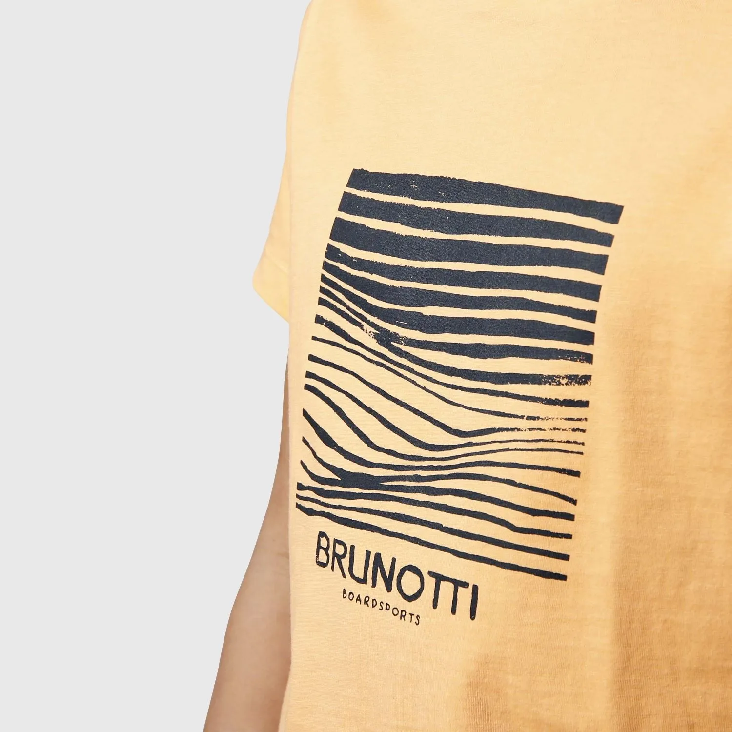 TSHIRT BRUNOTTI BOYS TIM PRINT FADED ORANGE