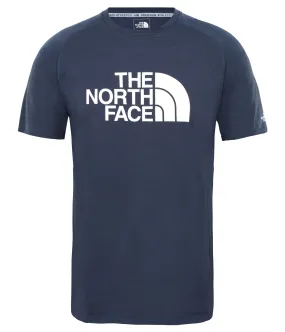 T-Shirt The North Face Men Wicker Graphic Crew Urban Navy Heather TNF White