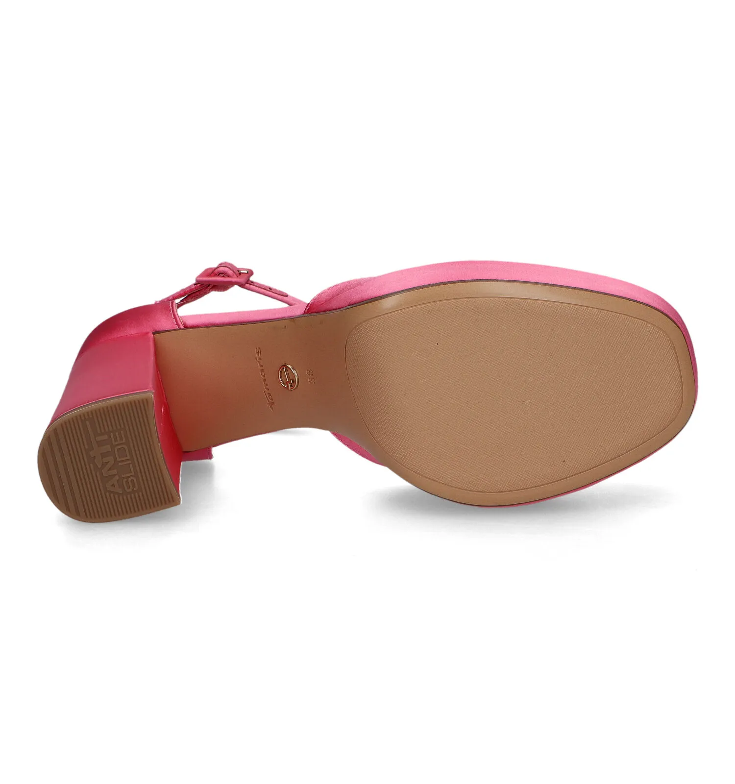 Tamaris Pumps met bandje roze
