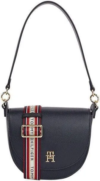 Tommy Hilfiger Kruis lichaamstassen , Blauw, Dames