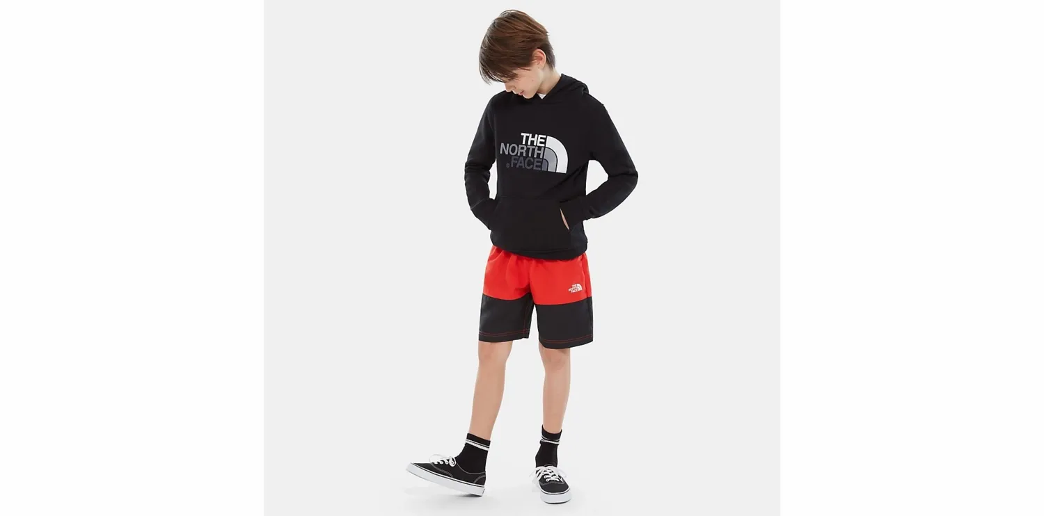 Trui The North Face Youth Drew Peak Hoodie TNF Black Mid Grey