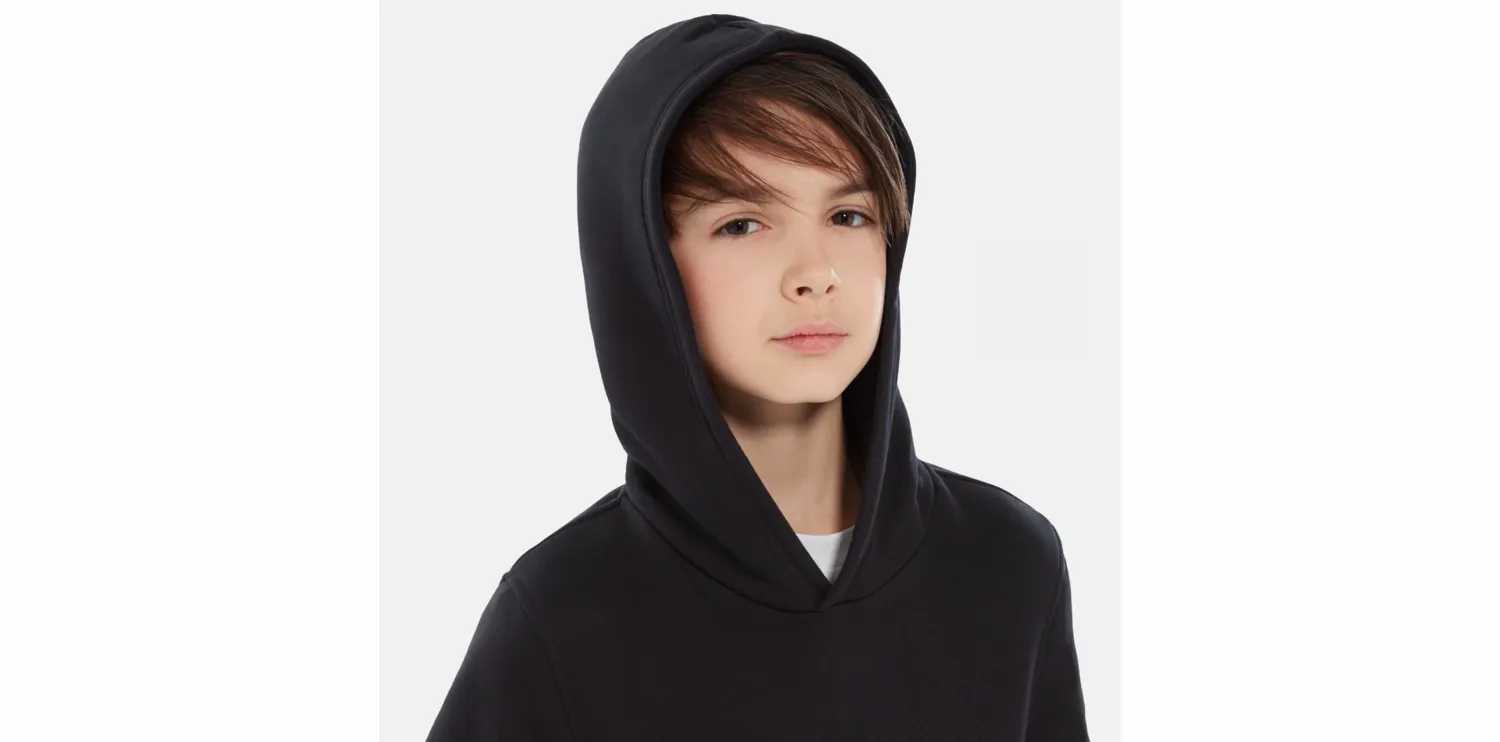 Trui The North Face Youth Drew Peak Hoodie TNF Black Mid Grey