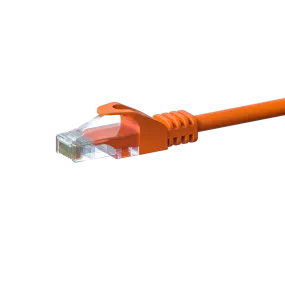 UTP CAT5e patchkabel 0,50m oranje - 100% koper