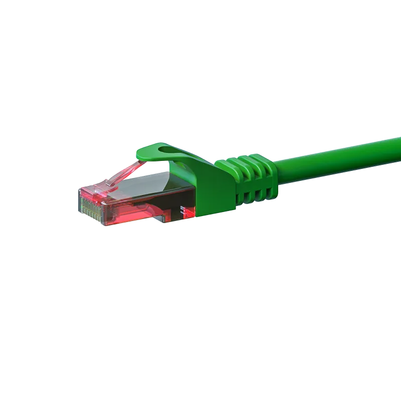 UTP CAT6 PATCHKABEL 0,50M GROEN  100% KOPER