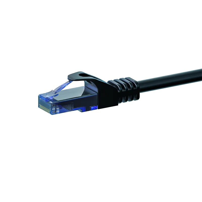 UTP CAT6A PATCHKABEL 5M ZWART  100% KOPER