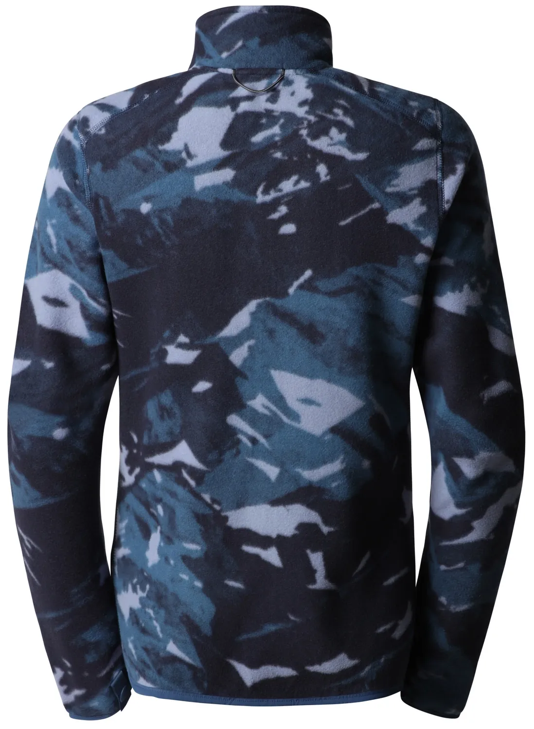 Vest The North Face Women 100 Glacier Full Zip Shady Blue Snowcap Mountain Print