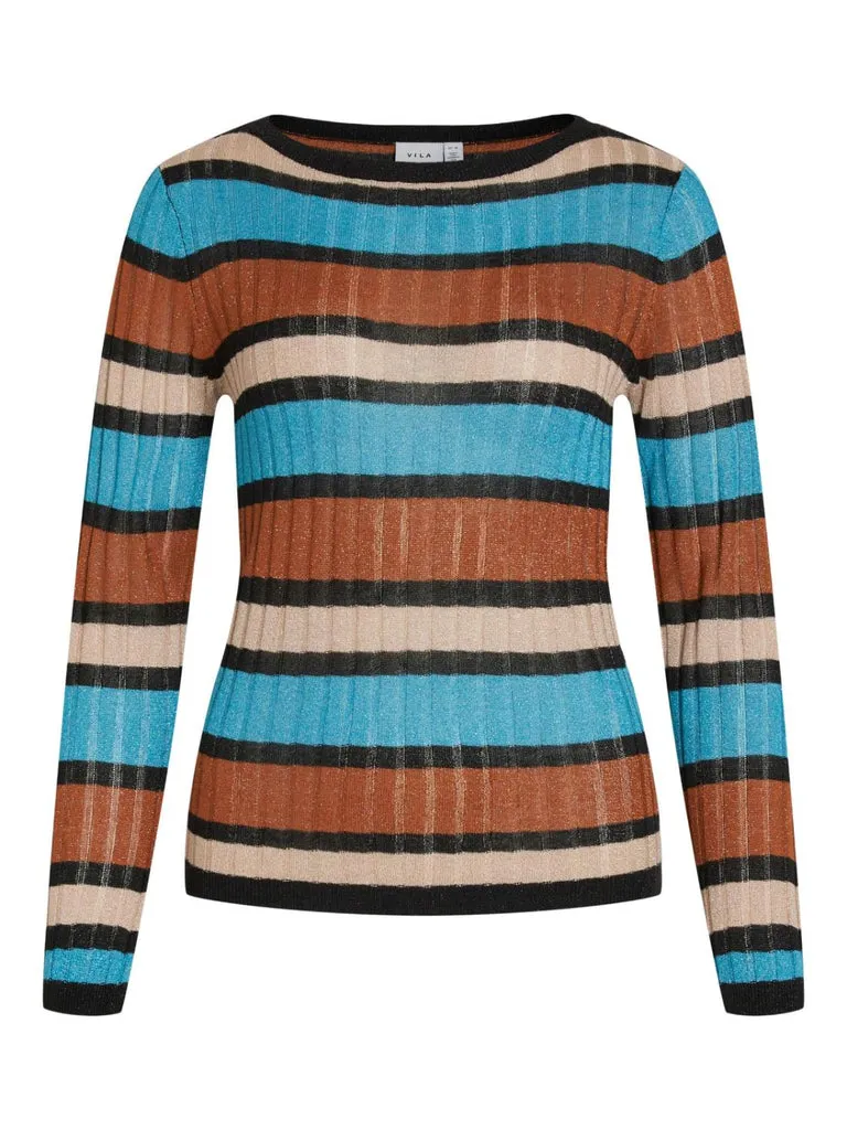 Vila    VIEMBER NEW  L/S GLITTER KNIT
