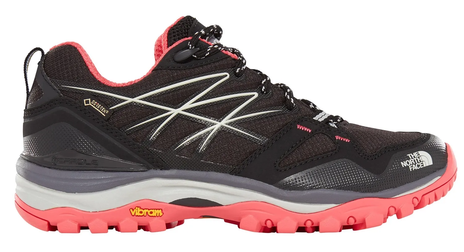 Wandelschoen The North Face Women Hedgehog Fastpack GTX TNF Black Atomic Pink