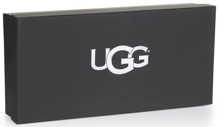 Want UGG Women Shearling Ugg Embroider Mitten Chestnut