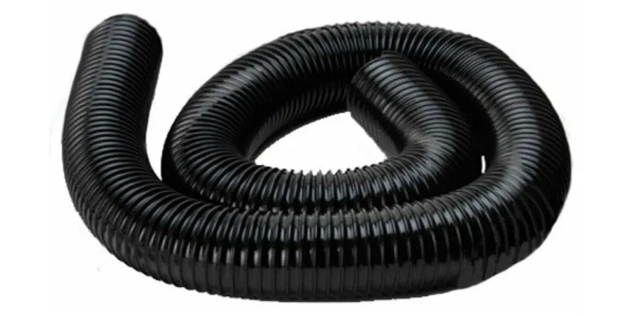 Zuigslang, Ø 75 mm, zwart, 4 m